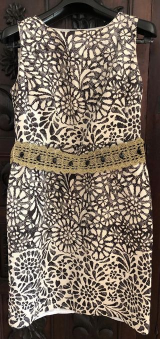 Vestido Síntesis y cinturón Talla 44