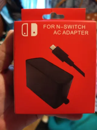 Nintendo Switch, Lite y  Oled cargador