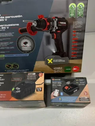 Atornillador Percusión PARKSIDE con Batería