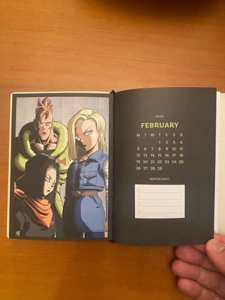 Agenda Dragon Ball Z y Star Wars 2023-2024