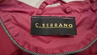 Abrigo largo acolchado