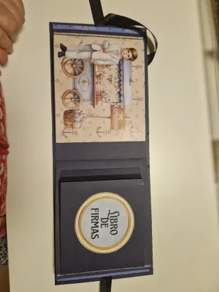 Scrapbook Comunión Niño Náutico