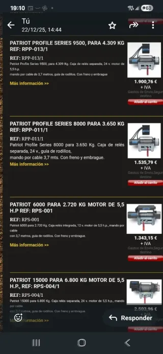 Winch Cables 4x4 Ramsey