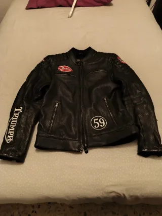 Chaqueta de moto john Doe Negra talla S como nueva
