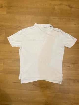 Polo Ralph Lauren Blanco Logo Pony Azul