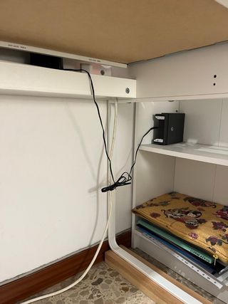 Escritorio Ikea MICKE Blanco Doble