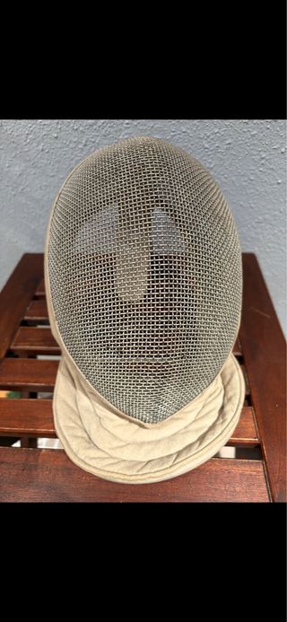 Máscara de esgrima vintage