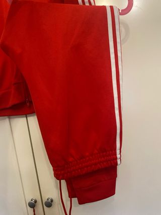 Conjunto Chándal Rojo Adidas