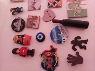 Lote de Imanes de Nevera Variados