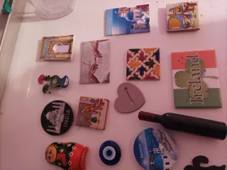 Lote de Imanes de Nevera Variados