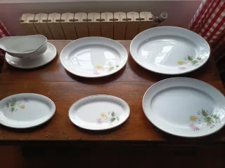 Vajilla San Claudio Oviedo Porcelana