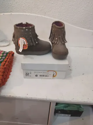 Botas niña Topo talla 22
