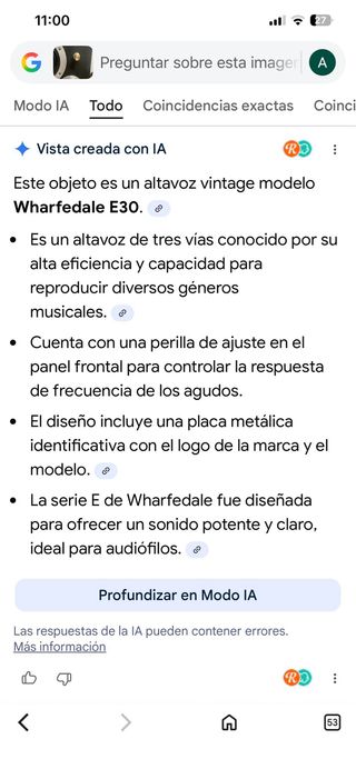 Altavoces Wharfedale E30