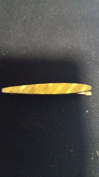 Lote 4 Pinzas de Corbata Doradas