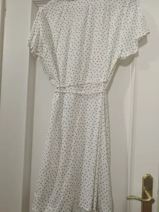 Vestido blanco mujer Primark corazones talla L