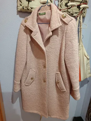 Abrigo Panole rosa talla xxl