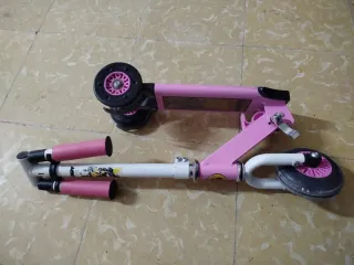 Patinete infantil 3 ruedas rosa