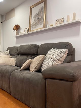 Sofá 3 plazas con 2 motores relax