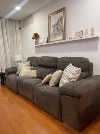 Sofá 3 plazas con 2 motores relax