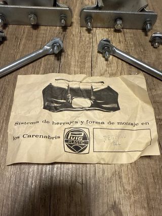 Cúpula Vespino NL con herrajes  originales Puig.