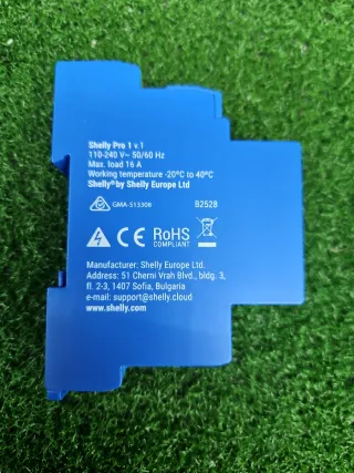 Shelly Pro 1 - Interruptor Relé Inteligente