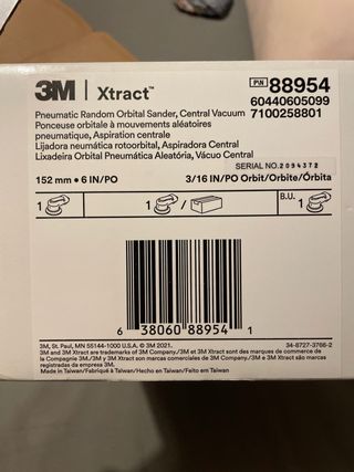 Lijadora Orbital 3M Xtract