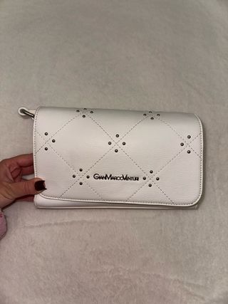 Borsetta bianca Gian Marco Venturi