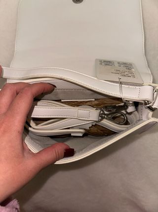 Borsetta bianca Gian Marco Venturi