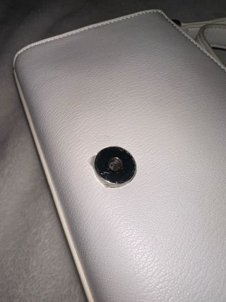 Borsetta bianca Gian Marco Venturi