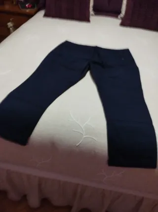 Pantalones M.K.WOMAN Azul Marino Talla M