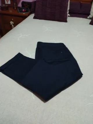 Pantalones M.K.WOMAN Azul Marino Talla M