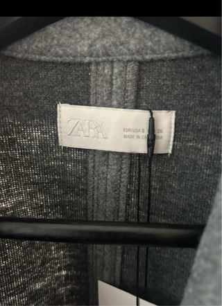 Abrigo gris mujer talla S