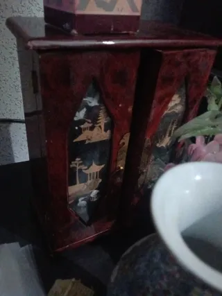 Juego de té porcelana floral