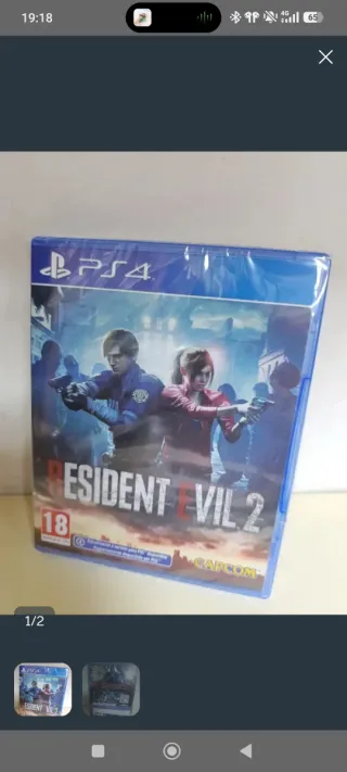 Resident Evil 2 Nuevo Precintado