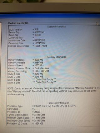 DELL OPTIPLEX 980i5 + caja registradora
