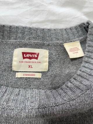 Jersey Levi's Gris Talla XL