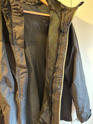 Abrigo impermeable Decathlon hombre