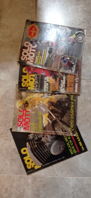 revistas solo moto 1979-1980-1981 etc