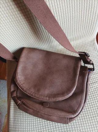 Bolso bandolera marrón