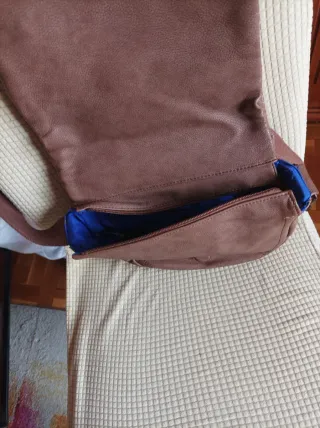 Bolso bandolera marrón