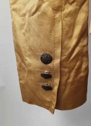 Blazer Massimo Dutti Beige Dorado T.38