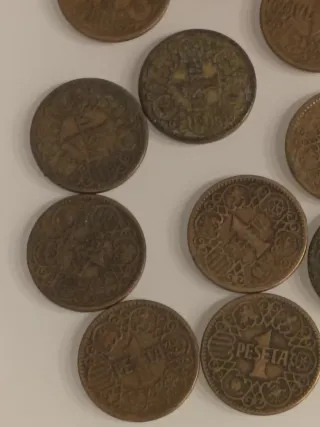 Lote 1 Peseta 1944 España