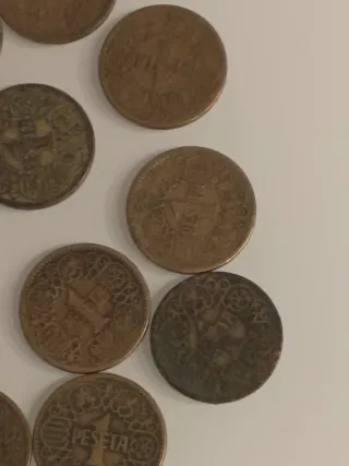 Lote 1 Peseta 1944 España