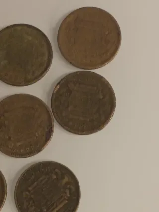 Lote 1 Peseta 1944 España