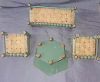 Mobiliario Casa Muñecas: Tresillo y Sillas