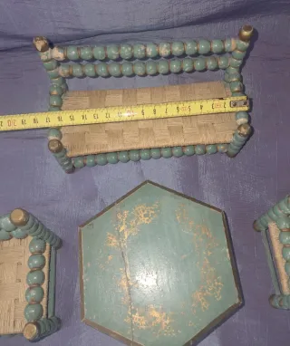 Mobiliario Casa Muñecas: Tresillo y Sillas