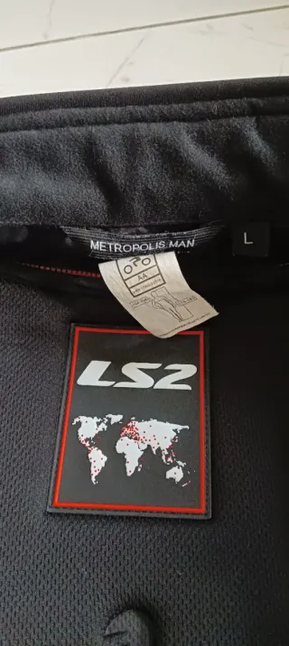 Chaqueta LS2 Metropolis Blanca
