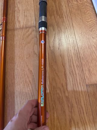 Set Cañas Surfcasting + Carrete + Funda