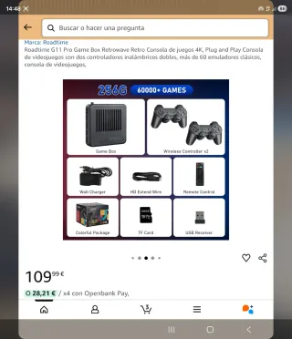 Mini pc G11 Pro Consola  10000 juegos retro