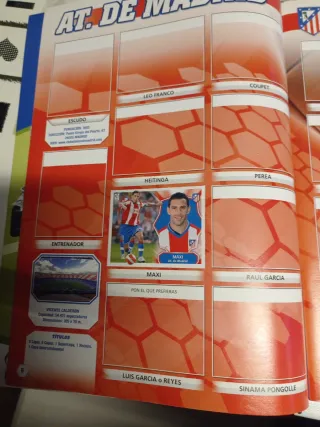 Álbum Liga BBVA 2008-2009 Colección Cromos